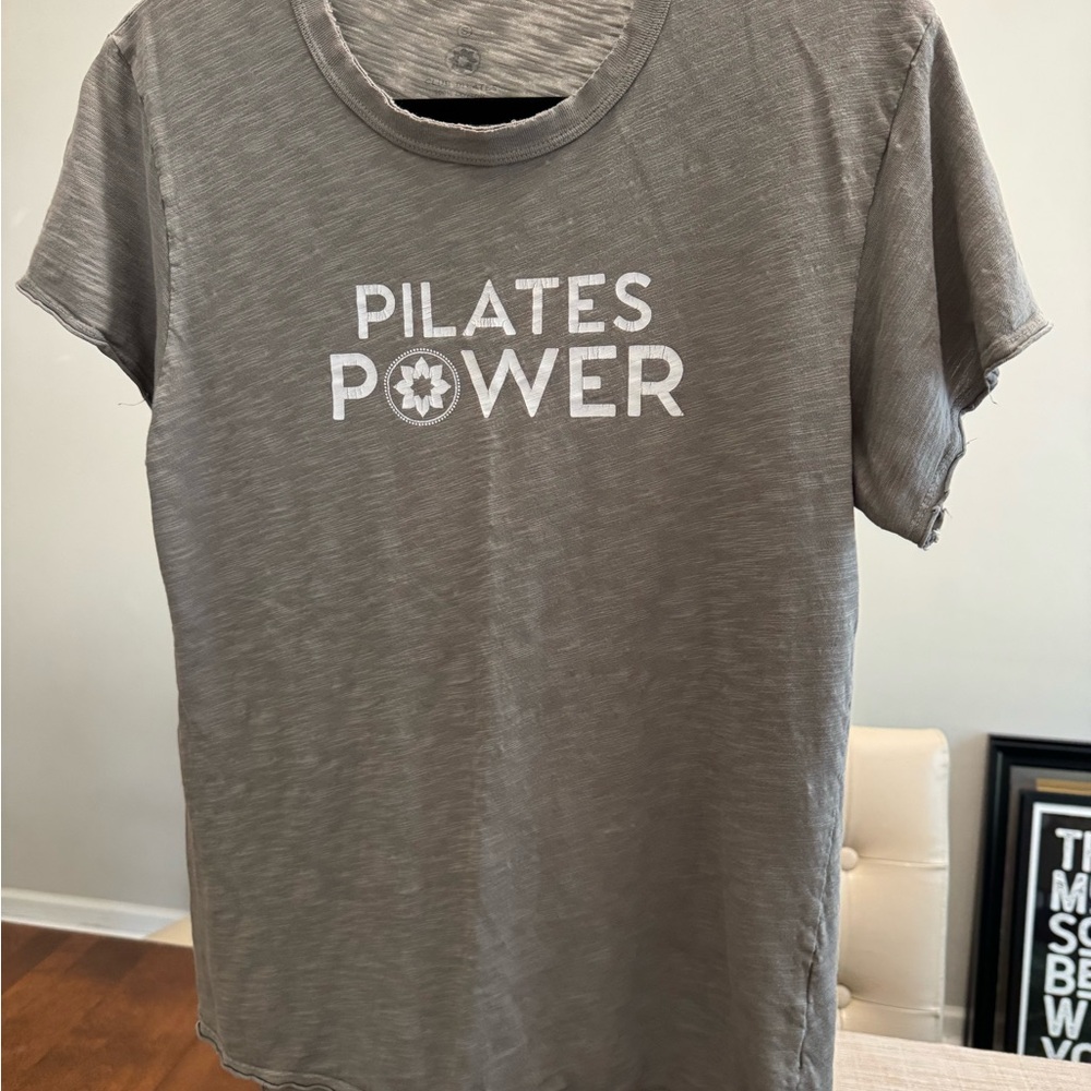 Pilates Power Gray T-Shirt